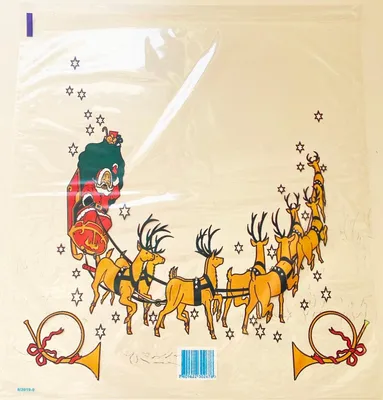 BOLSAS PASCUA TRINEO 1x36 UNID