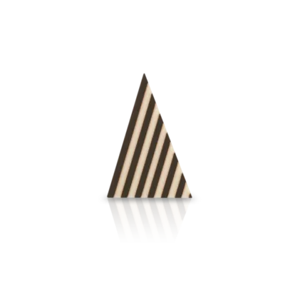 Chocolate para Decoración Dobla Dominó Triangular