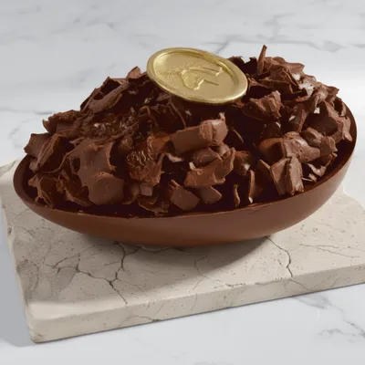 Huevo Relleno de Chocolate Crunchy