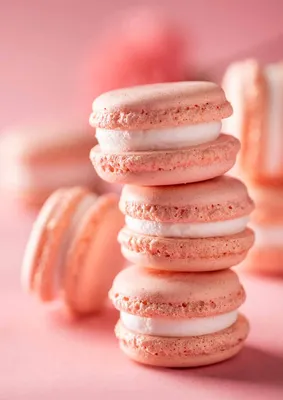 Macarons de Frutilla