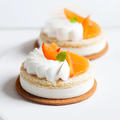 Postre de Mousse y Mango